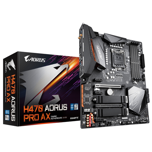 GIGABYTE H470 AORUS PRO AX Intel H470 Express LGA 1200 (Socket H5) ATX