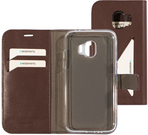Mobiparts Classic Wallet Case Samsung Galaxy J2 Pro (2018) Brown – image 1