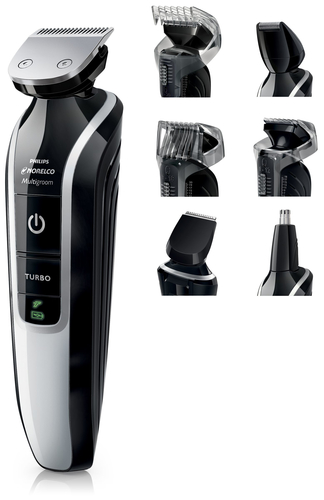 Philips Norelco Multigroom 5100 QG3364/42 body groomer/shaver Black, Silver