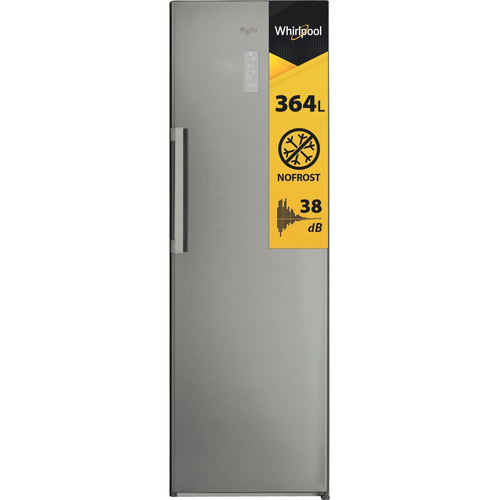 Whirlpool SW8 AM2 D XR 2 холодильник Отдельно стоящий 364 L Нержавеющая сталь