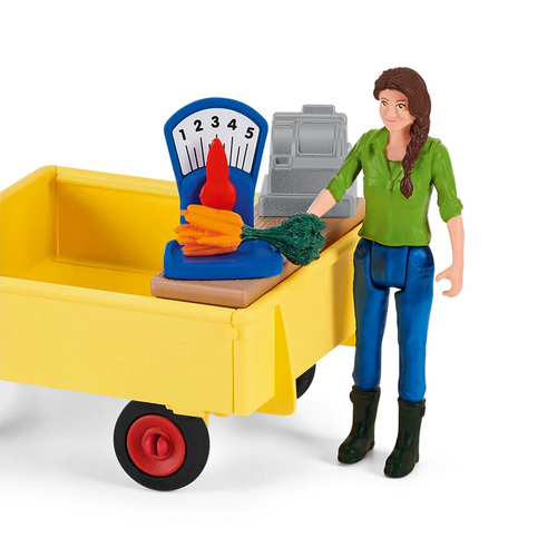 Schleich Farm World - Mobiele farmstand speelfiguur, afbeelding 4