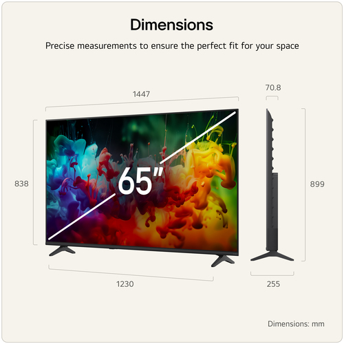 LG 65QNED70B6C.AEK TV – image 3