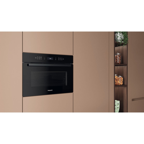 Hotpoint Class 6 HCW6O7HTSBUK Built-in Compact Combination Microwave - Black - image 5