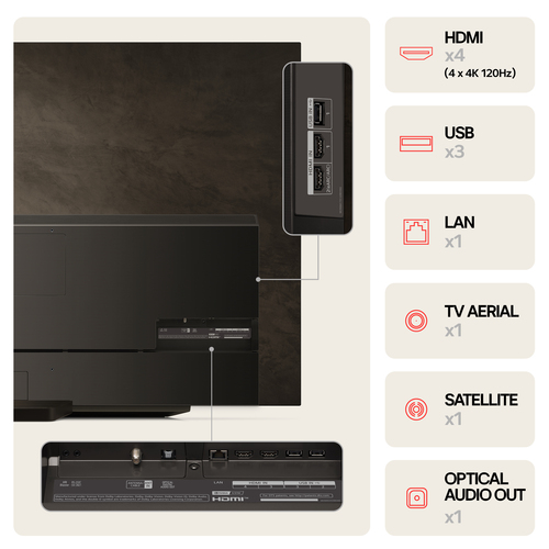 LG OLED83C44LA.AEK TV 2.11 m (83") 4K Ultra HD Smart TV Wi-Fi Brown – image 9