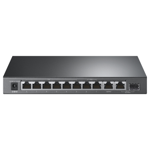 TP-Link TL-SG1210PP switch No administrado Gigabit Ethernet (10/100/1000) Energía sobre Ethernet (PoE) Negro imagen 2