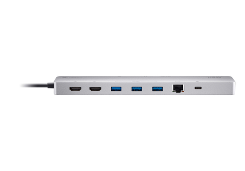 ATEN UH3240-AT laptop dock/port replicator Wired USB Type-C Silver – image 2