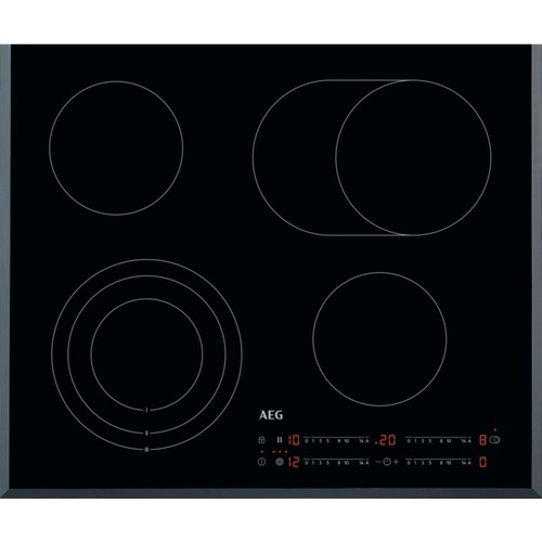 AEG HRB64470FB Черный Встроенный 60 cm Керамический 4 зона(ы)