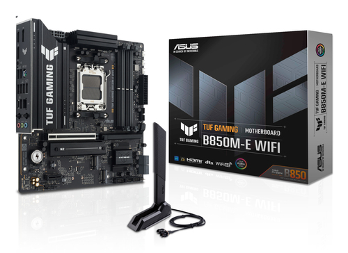 Asus Tuf Gaming B850M-E Wifi Amd B850 Socket AM5 Micro-Atx Motherboard - image 1