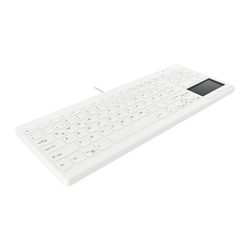 Contour Design Active Key Contour QuickClean Medical Keyboard IP68 Touchpad Compact Wired White DE C7412 – image 2