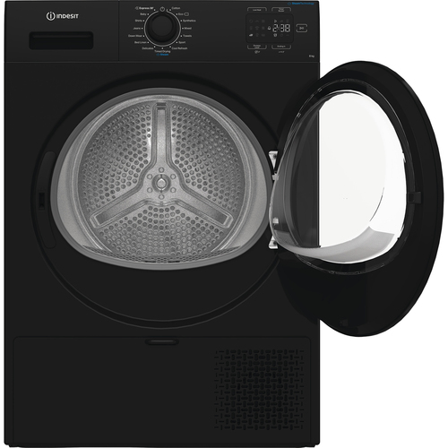 Indesit C Ysd 82D BB UK 8Kg Heat Pump Tumble Dryer - Black - A+ Rated, Black - image 3