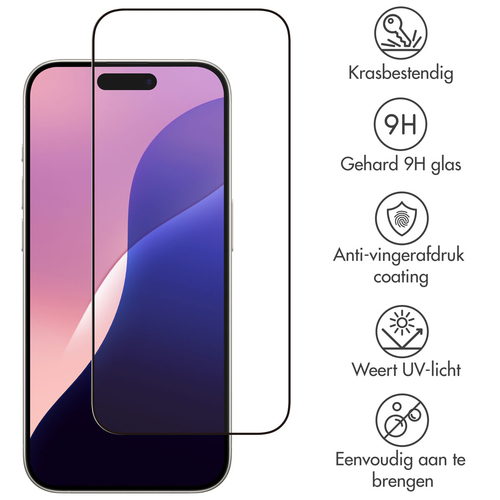 Accezz Gehard Glas Full Cover SH00076074 - Screenprotector, afbeelding 2