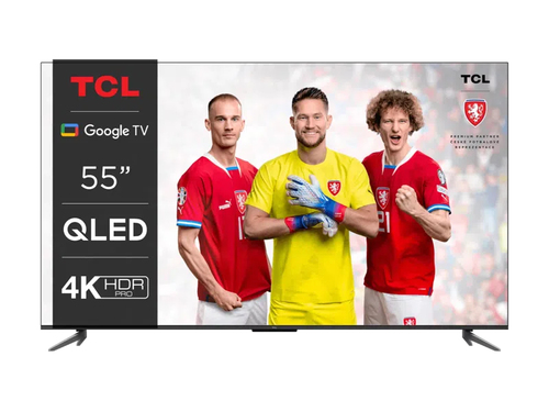 TCL C64 55C644 телевизор 139,7 cm (55") 4K Ultra HD Smart TV Wi-Fi Титановый