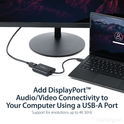 StarTech.com USB 3.0 to DisplayPort Adapter, USB DP Monitor Converter for Windows, 4K (no support for macOS/ChromeOS/Linux) - TAA – image 8