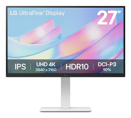 LG UltraFine™ 27" 4K Ultra HD 60Hz Monitor - White - image 1