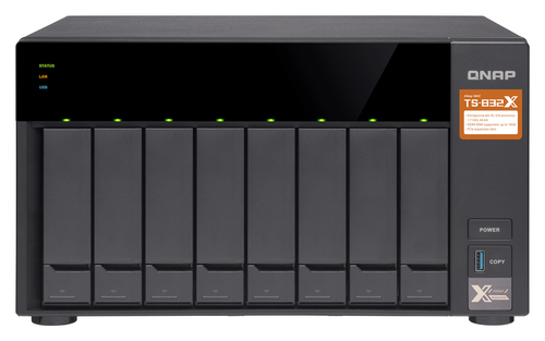 QNAP TS-832X-2G NAS Tower Annapurna Labs Alpine AL-324