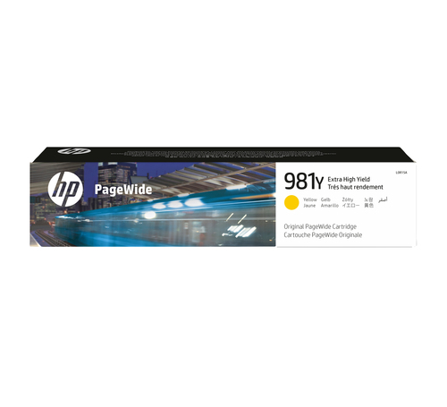 Original HP 981Y Extra High Capacity Yellow Ink Cartridge - image 1