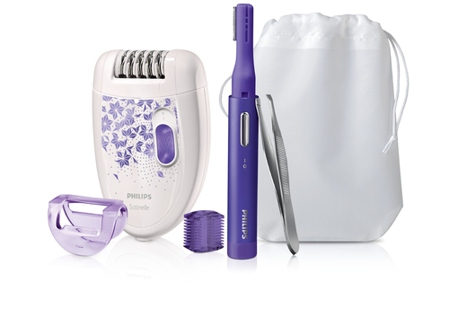 Philips HP6543/30 epilator 1 tweezers Purple, White