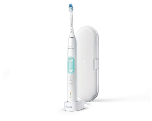 Philips HX6857/32 electric toothbrush Adult Sonic toothbrush Mint colour, White