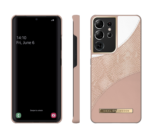 iDeal of Sweden Atelier Case Galaxy S21 Ultra Blush Pink Snake – image 2