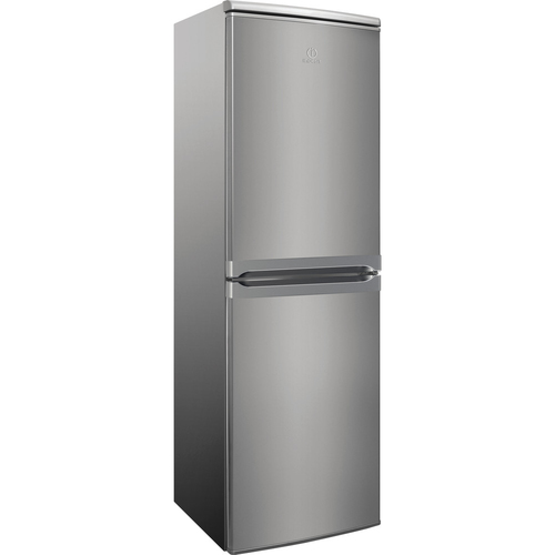 Indesit CAA 55 NX 1 холодильник с морозильной камерой Отдельно стоящий 254 L Нержавеющая сталь