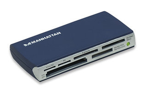 Manhattan 100946 card reader Blue