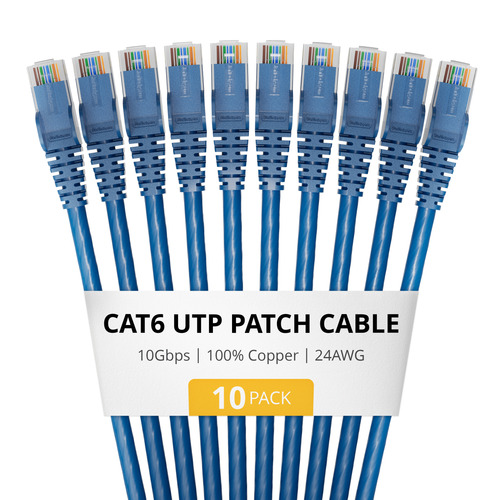 StarTech.com CAT6UTP18INBL10PK