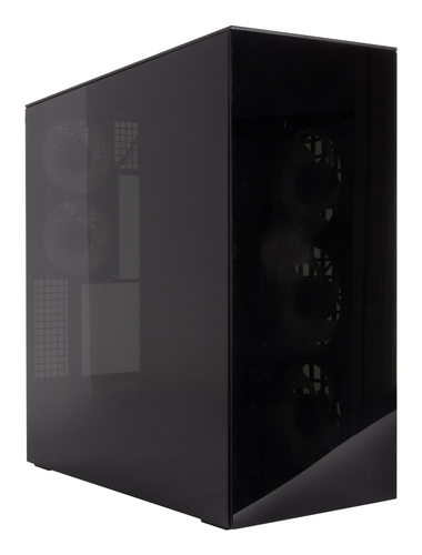 Arctic Xtender Black - Gehuse - Miditower - Schwarz – Foto 3 von 11