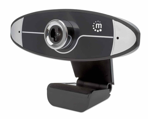 Manhattan 462013 вебкамера 1 MP 1280 x 720 пикселей USB 2.0 Черный