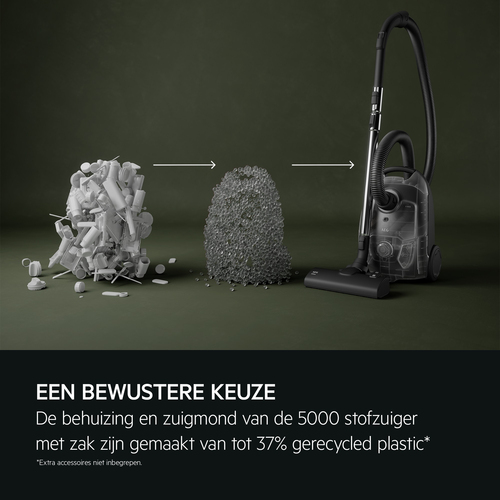 AEG 5000 Clean AB51C2DR Parket Stofzuiger met zak Rood, afbeelding 2