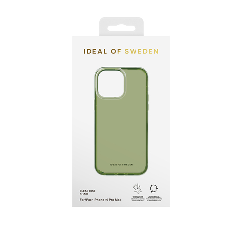 iDeal of Sweden Clear Case iPhone 14PM Khaki – image 2