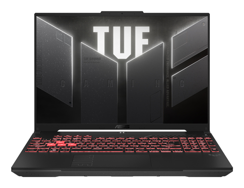 ASUS TUF Gaming A16 FA607NUG-RL116W AMD Ryzen™ 7 7445HS Ноутбук 40,6 cm (16") WUXGA 16 GB DDR5-SDRAM 512 GB Твердотельный накопитель (SSD) NVIDIA GeForce RTX 4050 Wi-Fi 6 (802.11ax) Windows 11 Home Черный, Серый