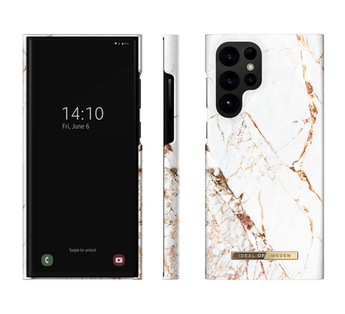 iDeal of Sweden Printed Case Galaxy S22U Carrara Gold – image 2