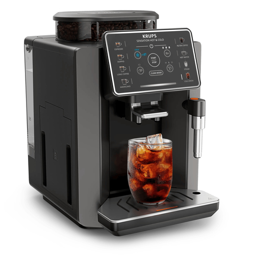 Krups Sensation Hot & Cold EA913H Zwart, afbeelding 2