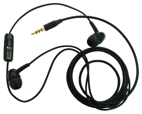 LG MA149731 headphones/headset Wired In-ear Black