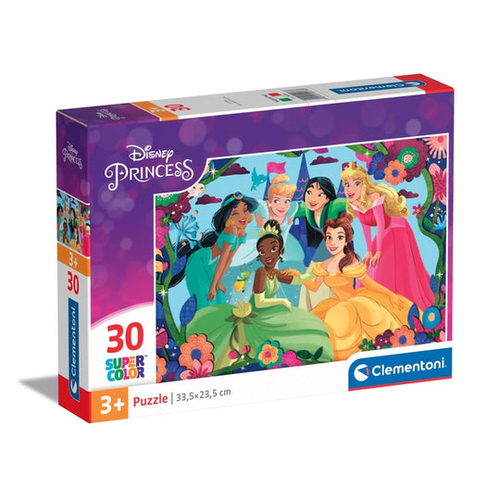 Supercolor Disney Princess Puzzle rompecabezas 30 pieza s Dibujos