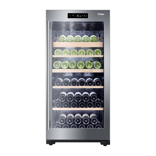 Haier WS92GDBI wine cooler Freestanding Black 92 bottle(s)