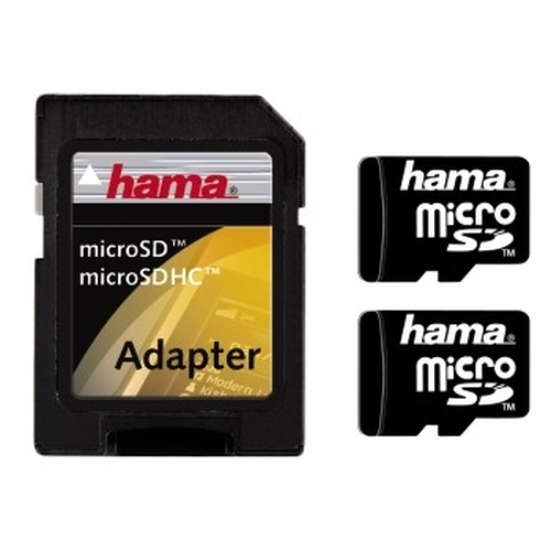 Hama microSD 2 GB Class 2 Mobile + adapter