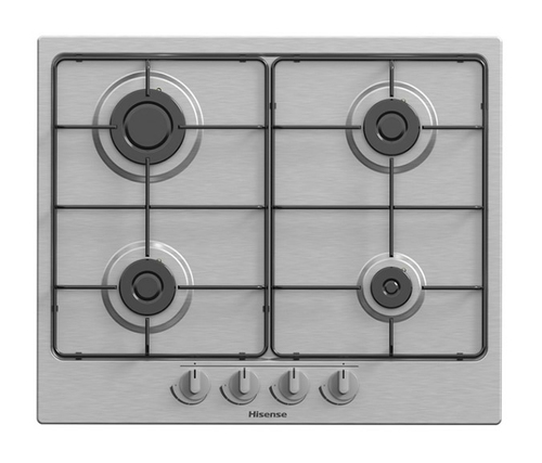 Hisense GM642XF hob Black, Stainless steel Built-in