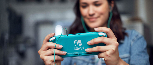 Nintendo Switch Lite Turquoise 32 GB – Photo 9 sur 11