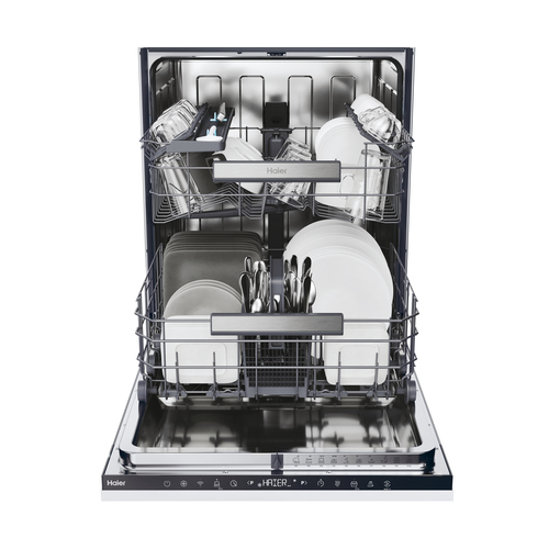 Haier XI 4C4S0SB-80 Full-size Fully Integrated WiFi-enabled Dishwasher, Black - image 2