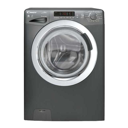 Candy GVSW496DCR-80 стирально-сушильная машина Отдельно стоящий Фронтальная загрузка Хромовый