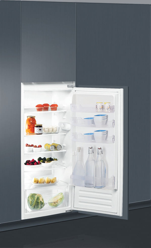 Indesit S 12 A1 D/I 1 холодильник Встроенный 209 L Нержавеющая сталь