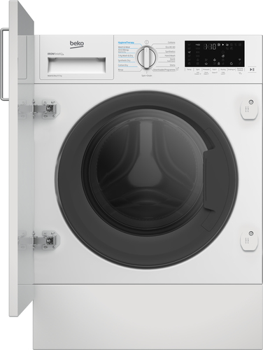 Beko WDIK954451F Integrated WiFi-enabled 9 kg Washer Dryer - White - image 1