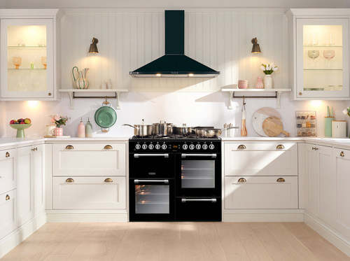 Leisure Cookmaster CK100G232K 100cm wide Gas Range Cooker - Black - A+/A Rated, Black - image 2