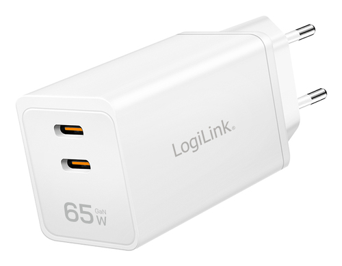 LogiLink PA0367 mobile device charger Universal White AC Fast charging Indoor