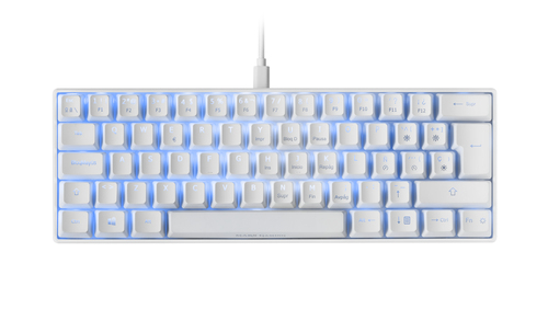 Mars Gaming MKMINIWBES Ultra-Compact Mechanical Keyboard Full RGB Chroma Switch OUTEMU PRO Blue White Spanish Language – image 6