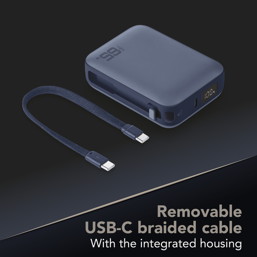 Cellularline POCKET POWER BANK 20000 mAh 65W USB-C PORT BLUE – image 4