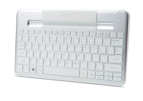 Acer NP.KBD11.012 mobile device keyboard QWERTY English Bluetooth Silver – image 2