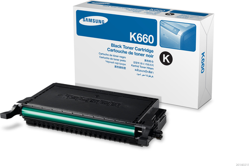 HP Samsung CLP-K660A Black Toner Cartridge – image 2