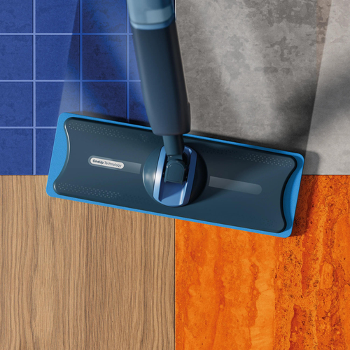 Philips OneUp Series 5000 BXA0109/00 (XV5113/01/00) + extra oranje dweildoek Vloerreiniger Blauw, afbeelding 2